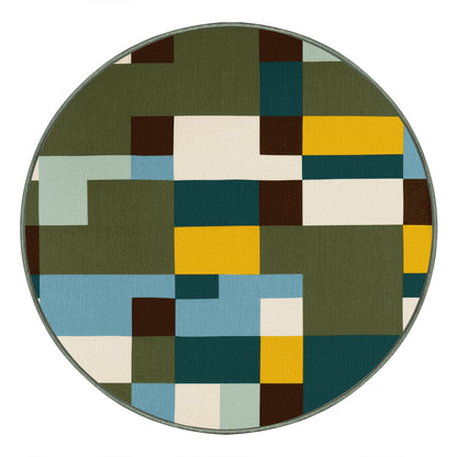 Earthly Grids Rug