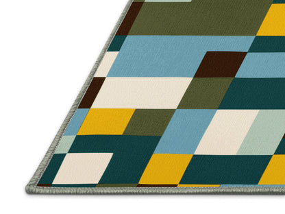 Earthly Grids Rug