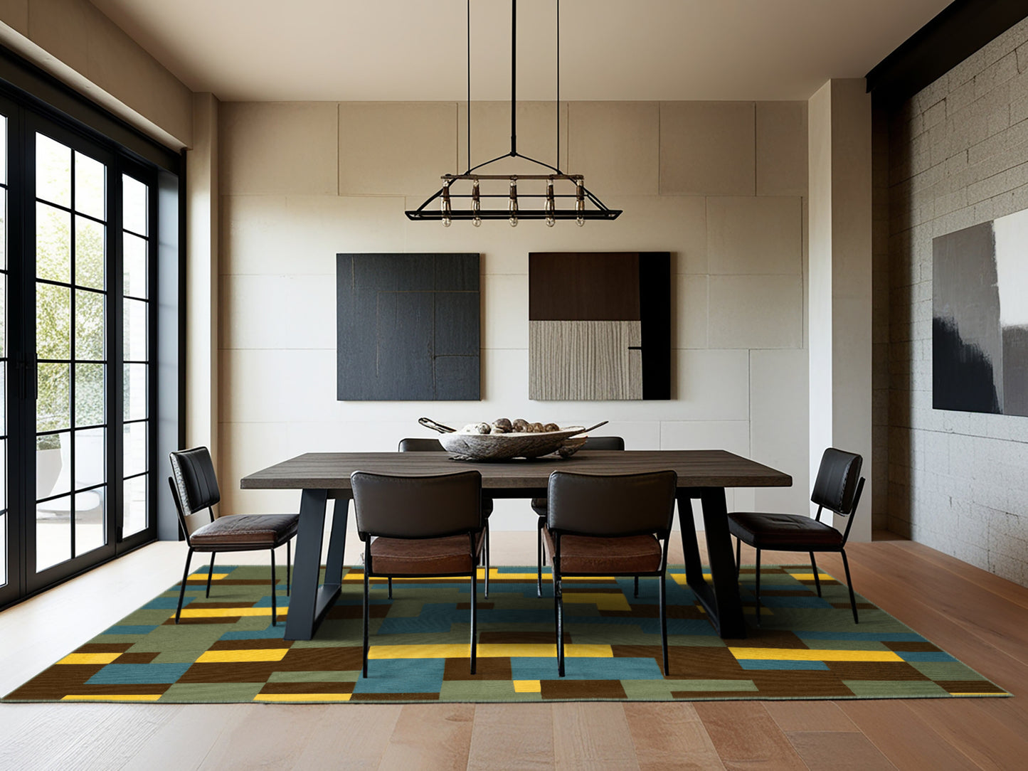 Tiled Landscapes Rug