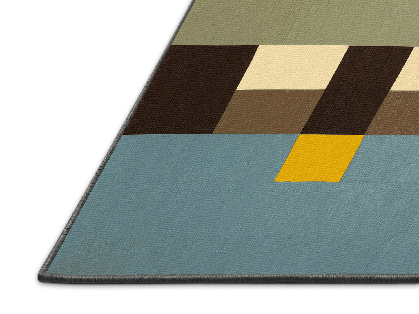 Pixel Patchwork Rug