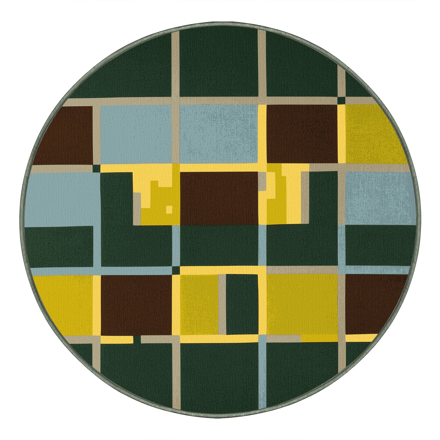 Gridded Growth Rug