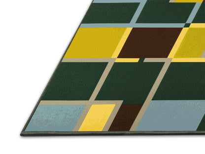 Gridded Growth Rug