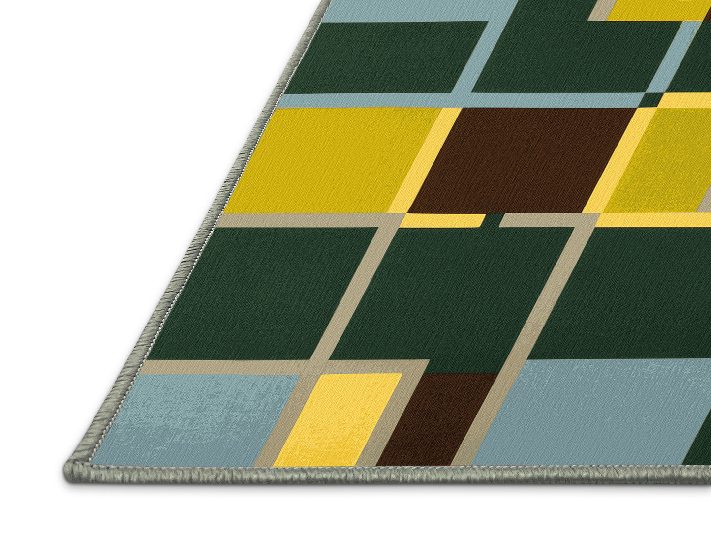 Gridded Growth Rug