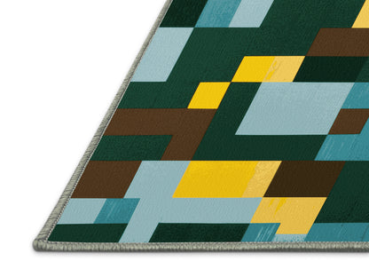 Matrix Mountains Rug