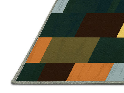 Cubist Canyon Rug