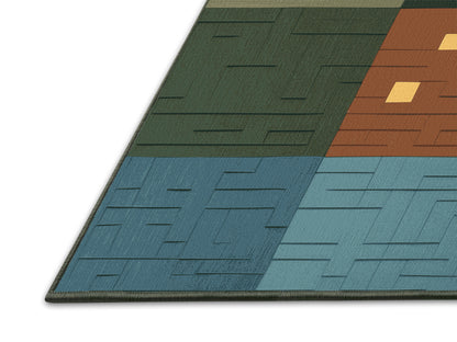 Earth Grid Harmony Rug