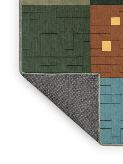 Earth Grid Harmony Rug