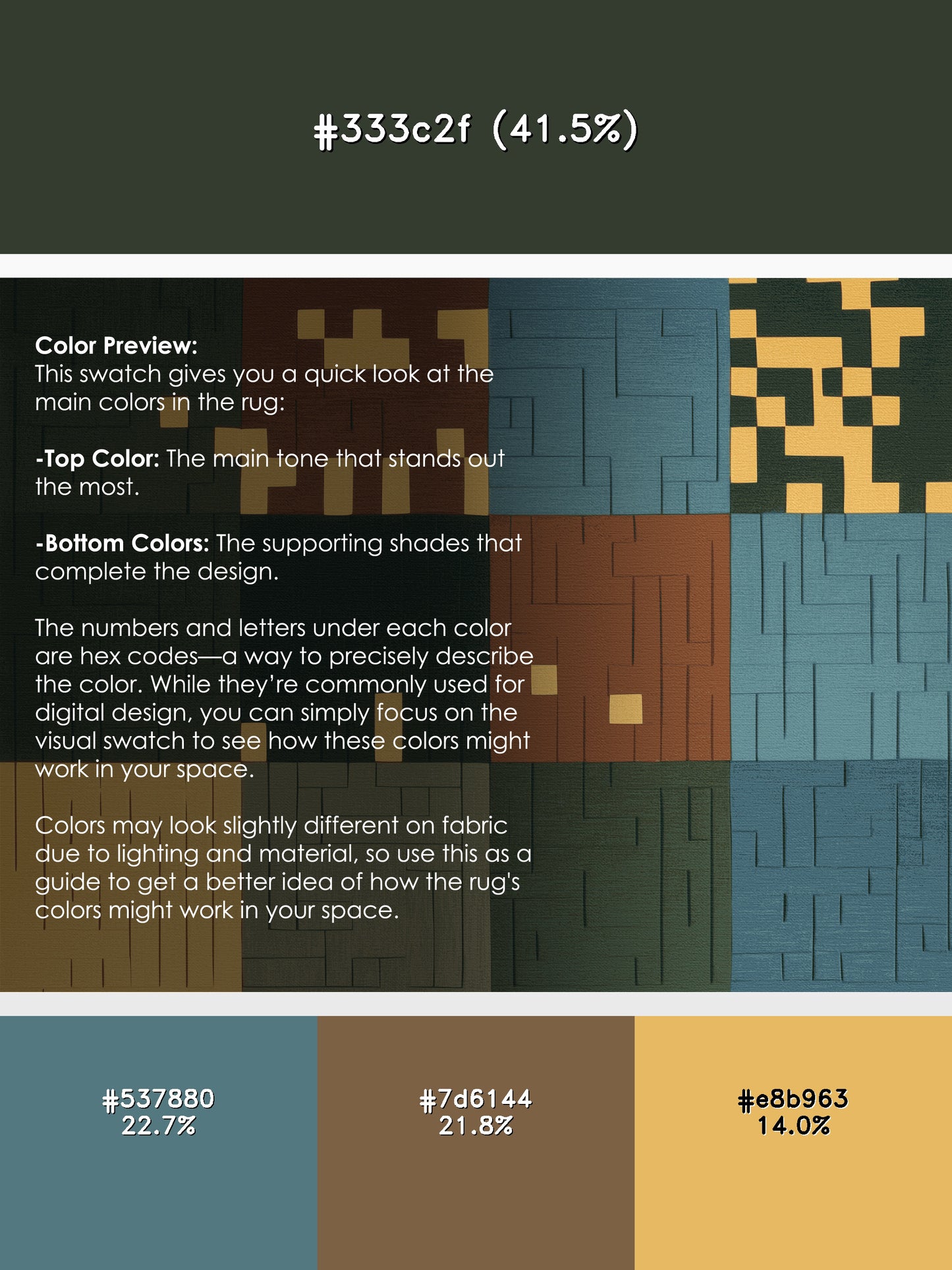 Earth Grid Harmony Rug