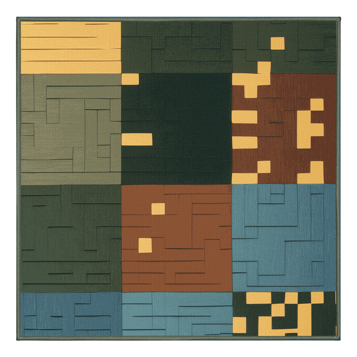 Earth Grid Harmony Rug