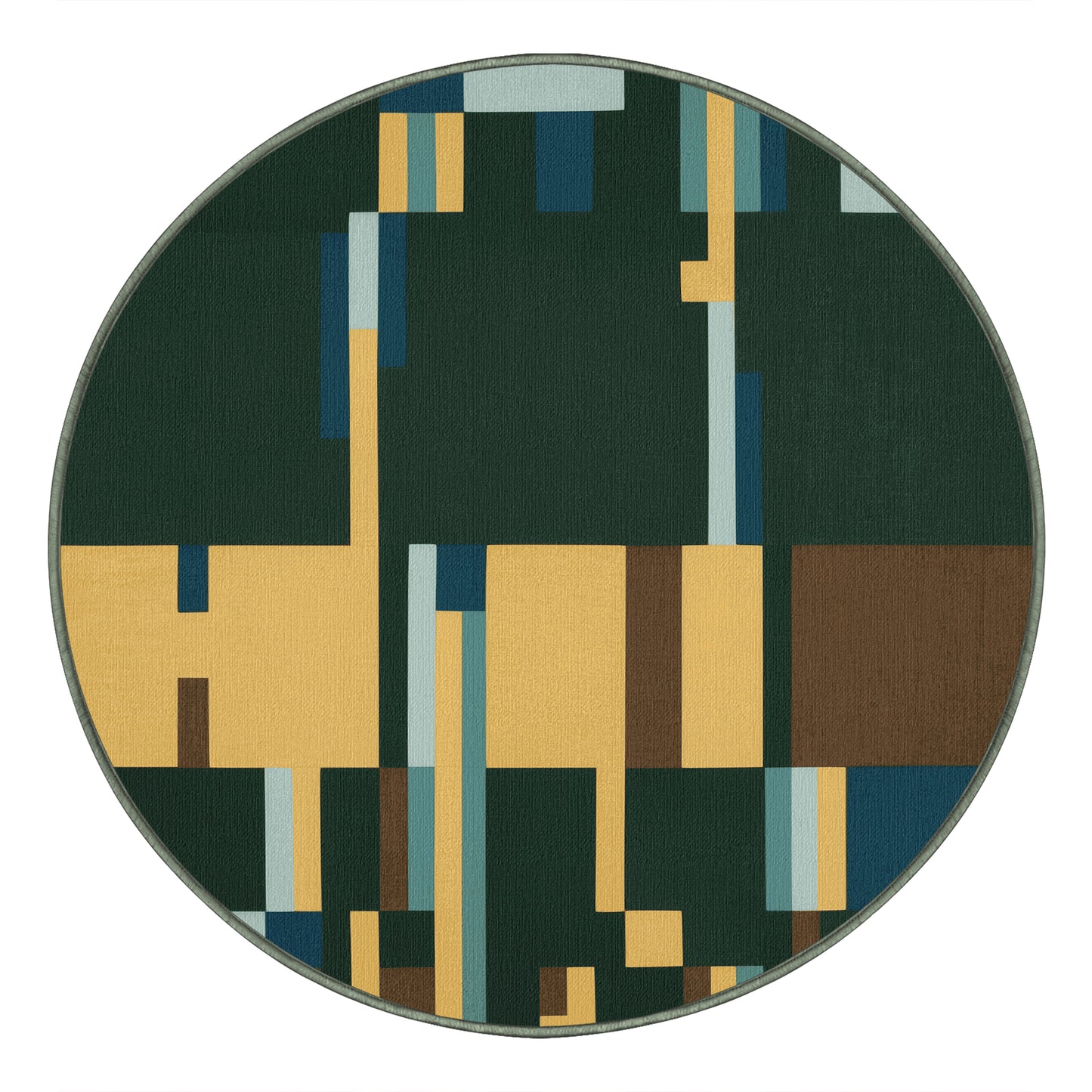 Plains in Pixels Rug