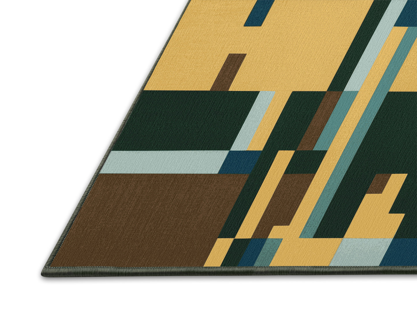 Plains in Pixels Rug