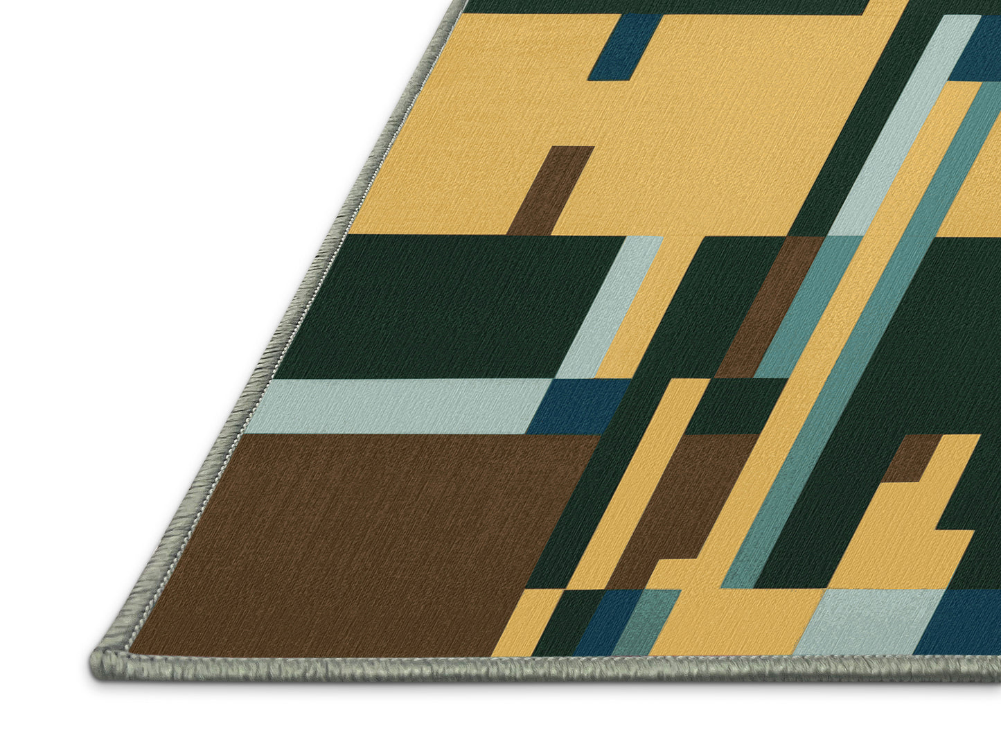 Plains in Pixels Rug