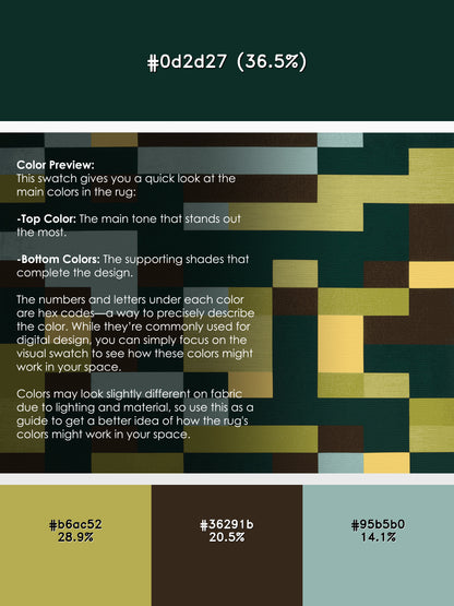 Square Sediments Rug