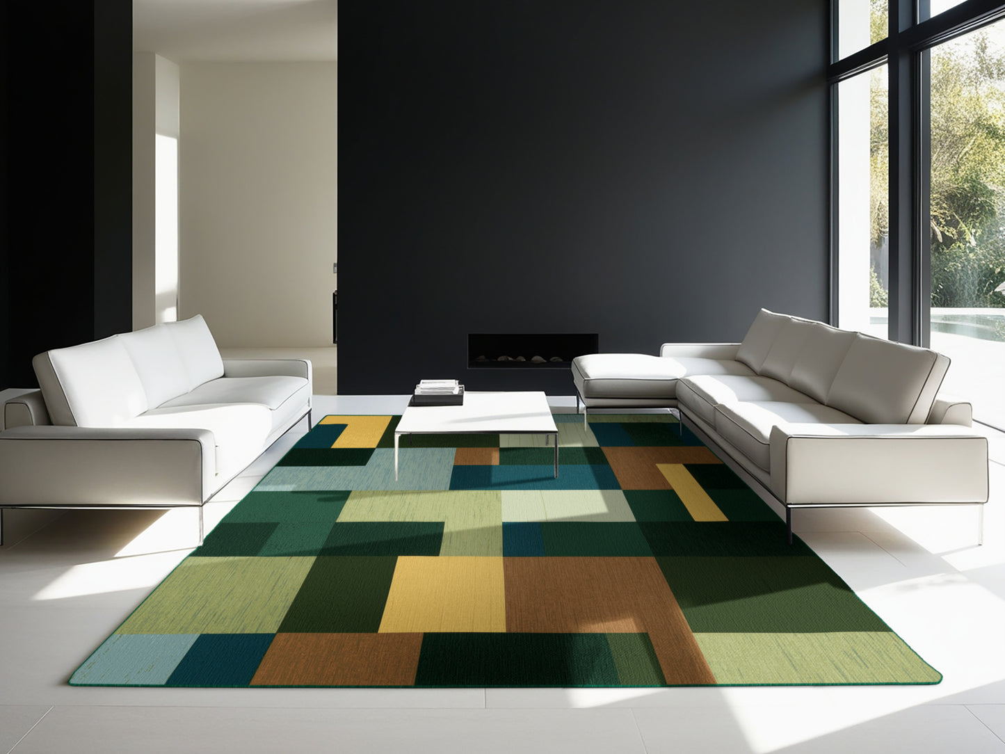 Strata Squares Rug