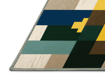 Angular Earth Rug