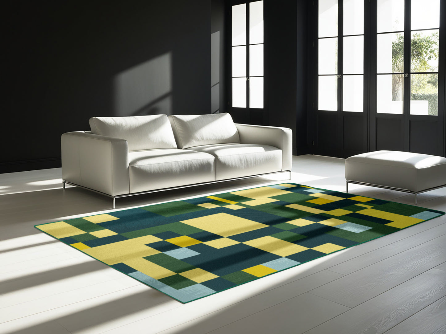 Geometric Grove Rug