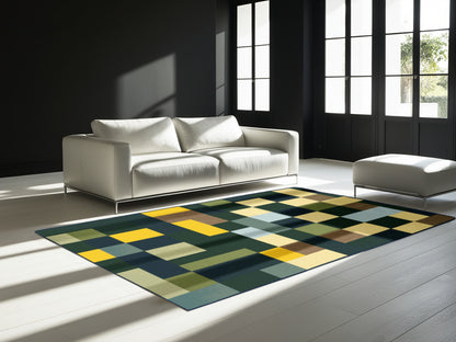 Tiled Greenery Rug