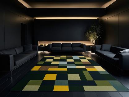 Tiled Greenery Rug