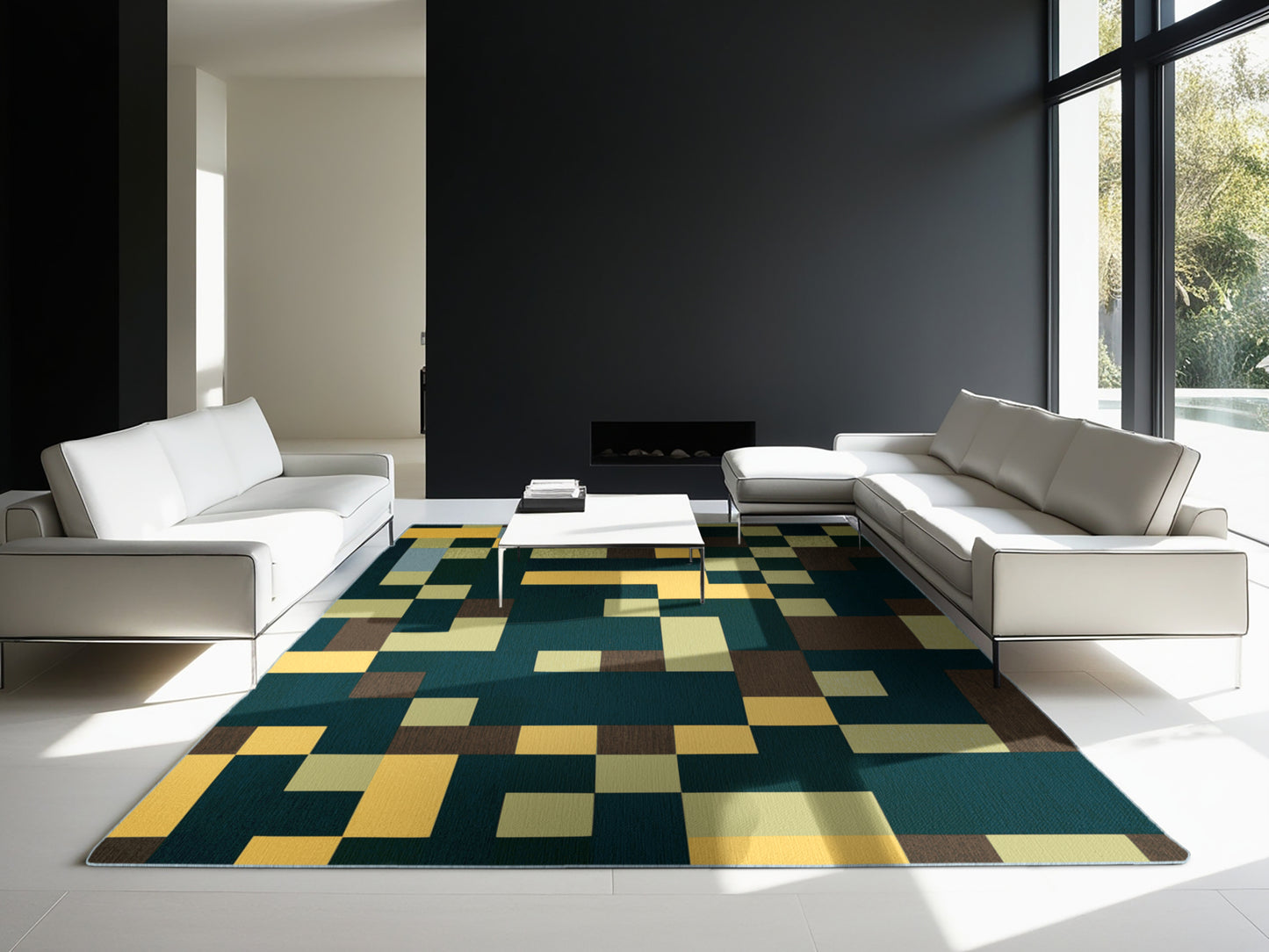 Cubic Canopy Rug