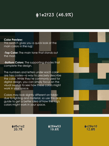 Fractured Fields Rug