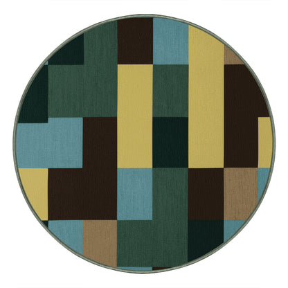 Cubic Pastures Rug