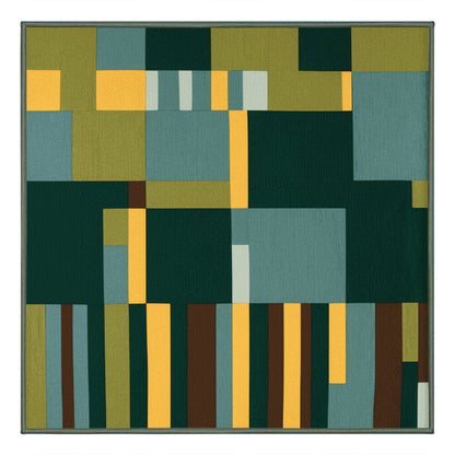 Pixelated Patches Rug