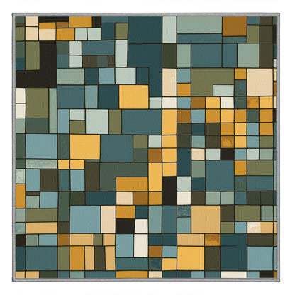 Colored Patchwork Rug