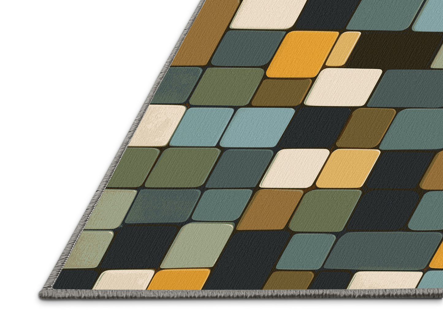 Angular Grids Rug