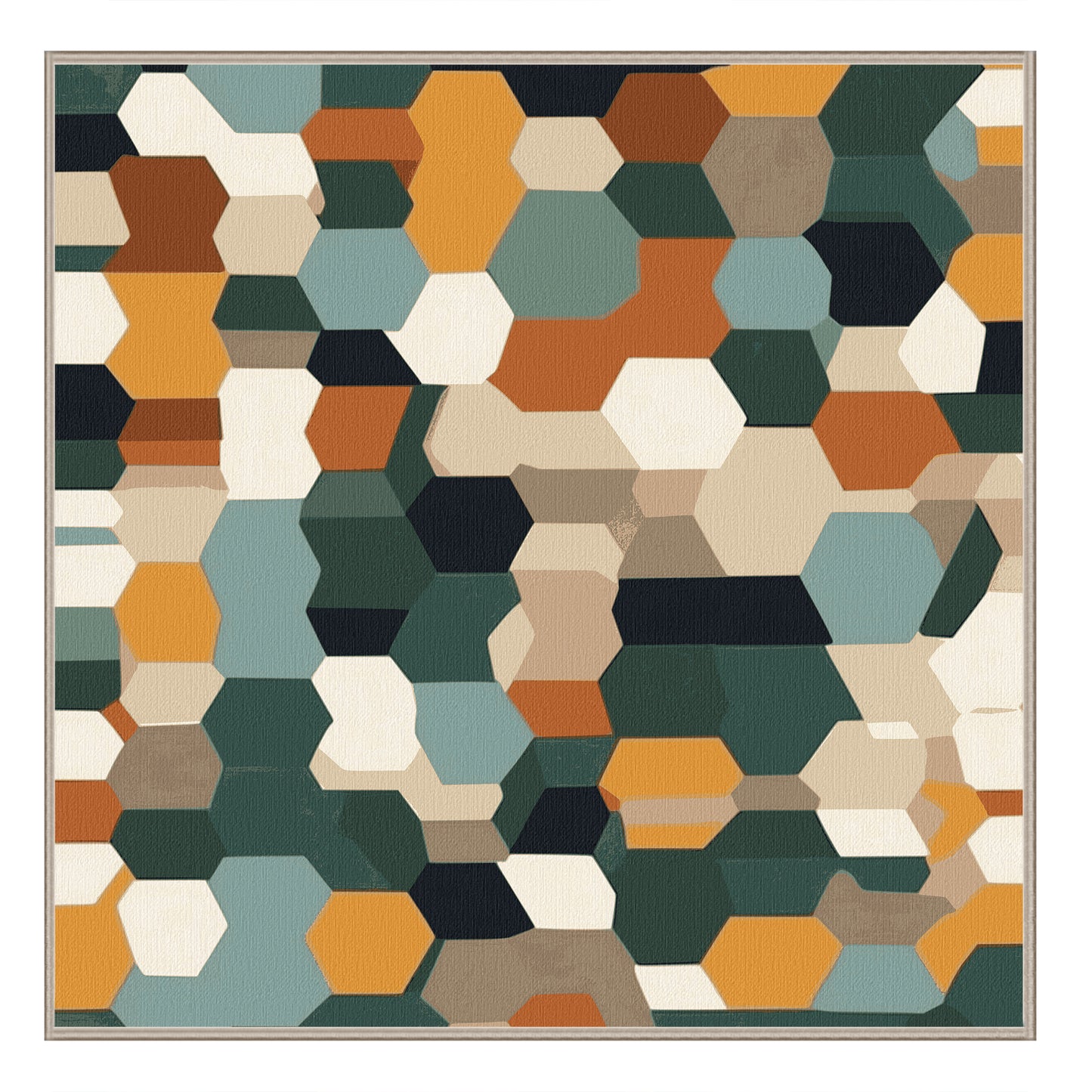 Earth Bound Pixels Rug