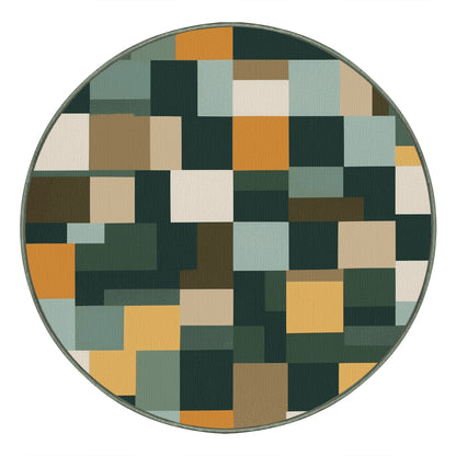 Patterned Patches Rug