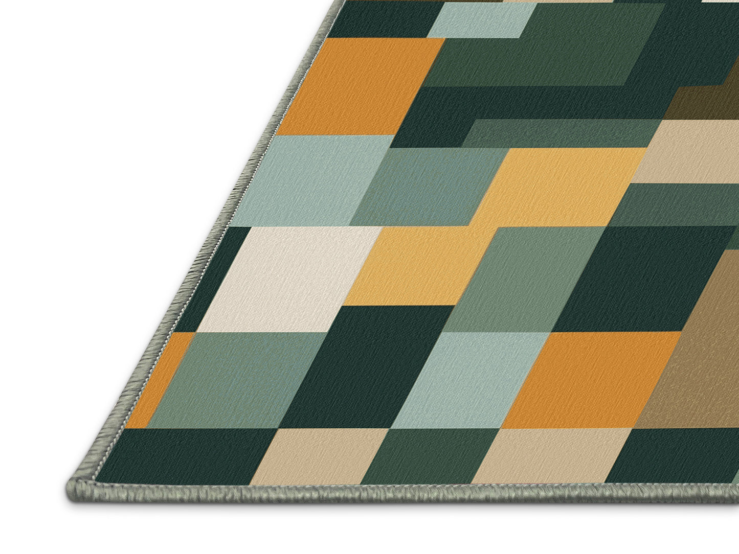 Patterned Patches Rug