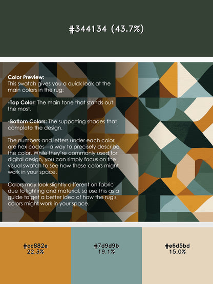 Fragment Frames Rug