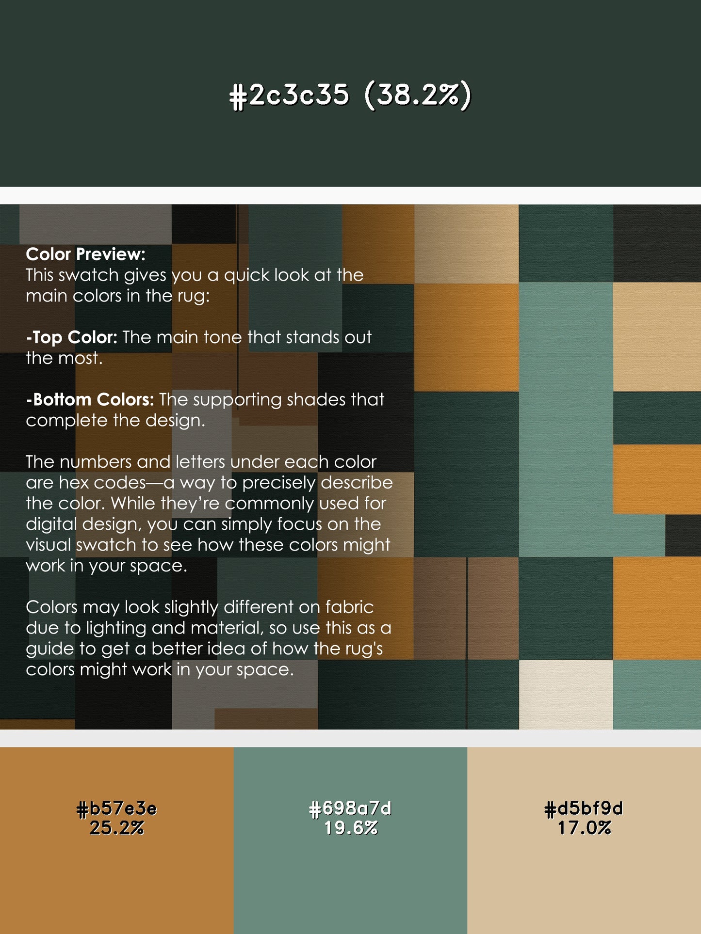 Abstract Blocks Rug