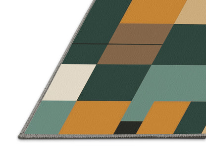 Abstract Blocks Rug