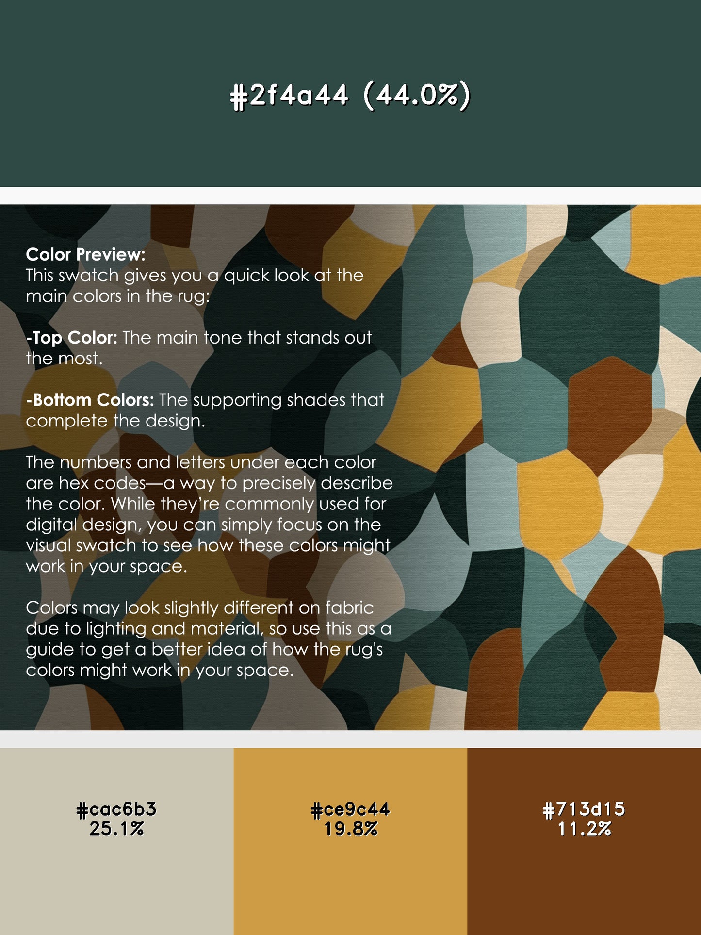 Pixel Layered Lands Rug
