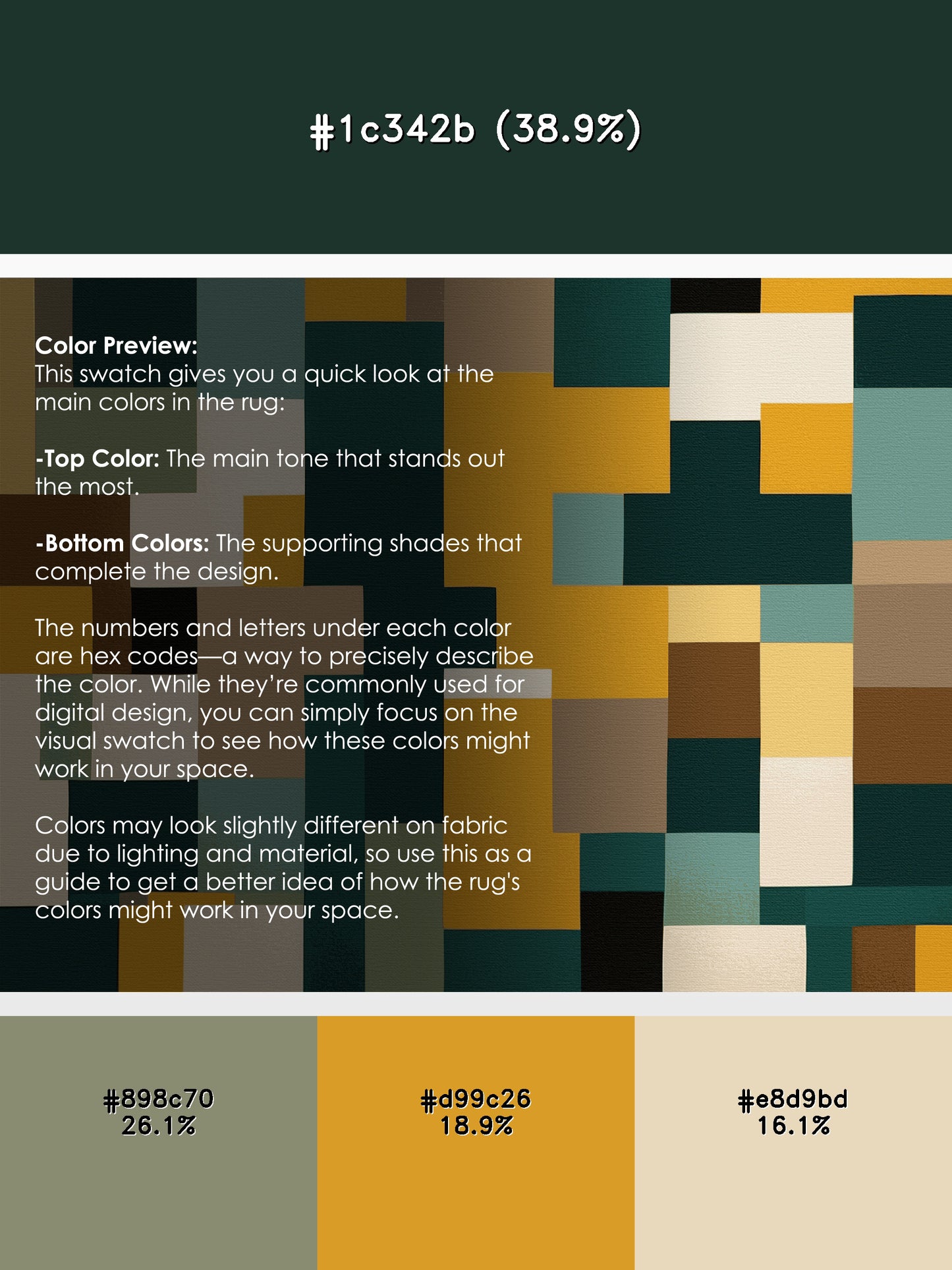 Constructed Canyon Rug