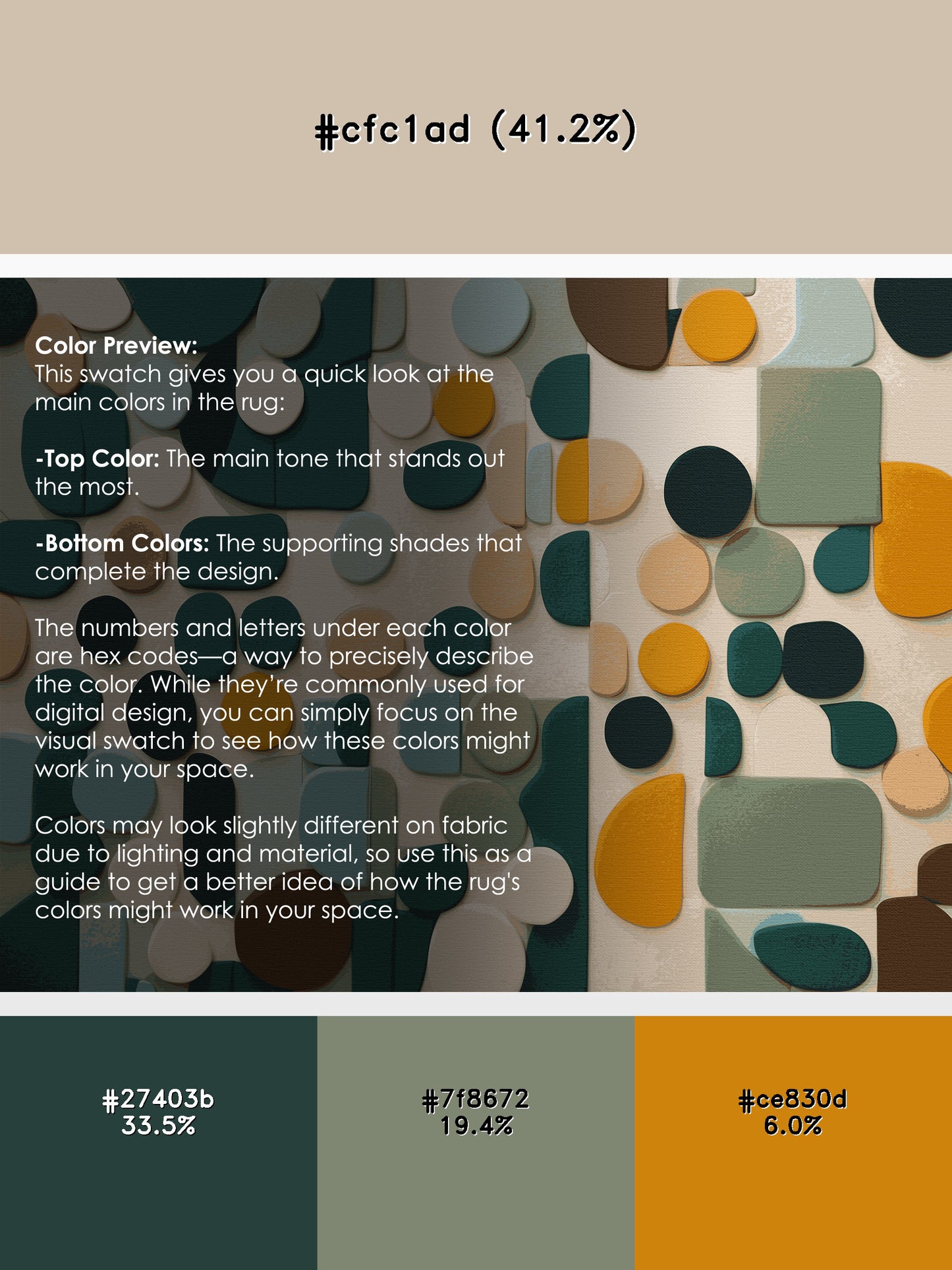 Dotted Terrains Rug