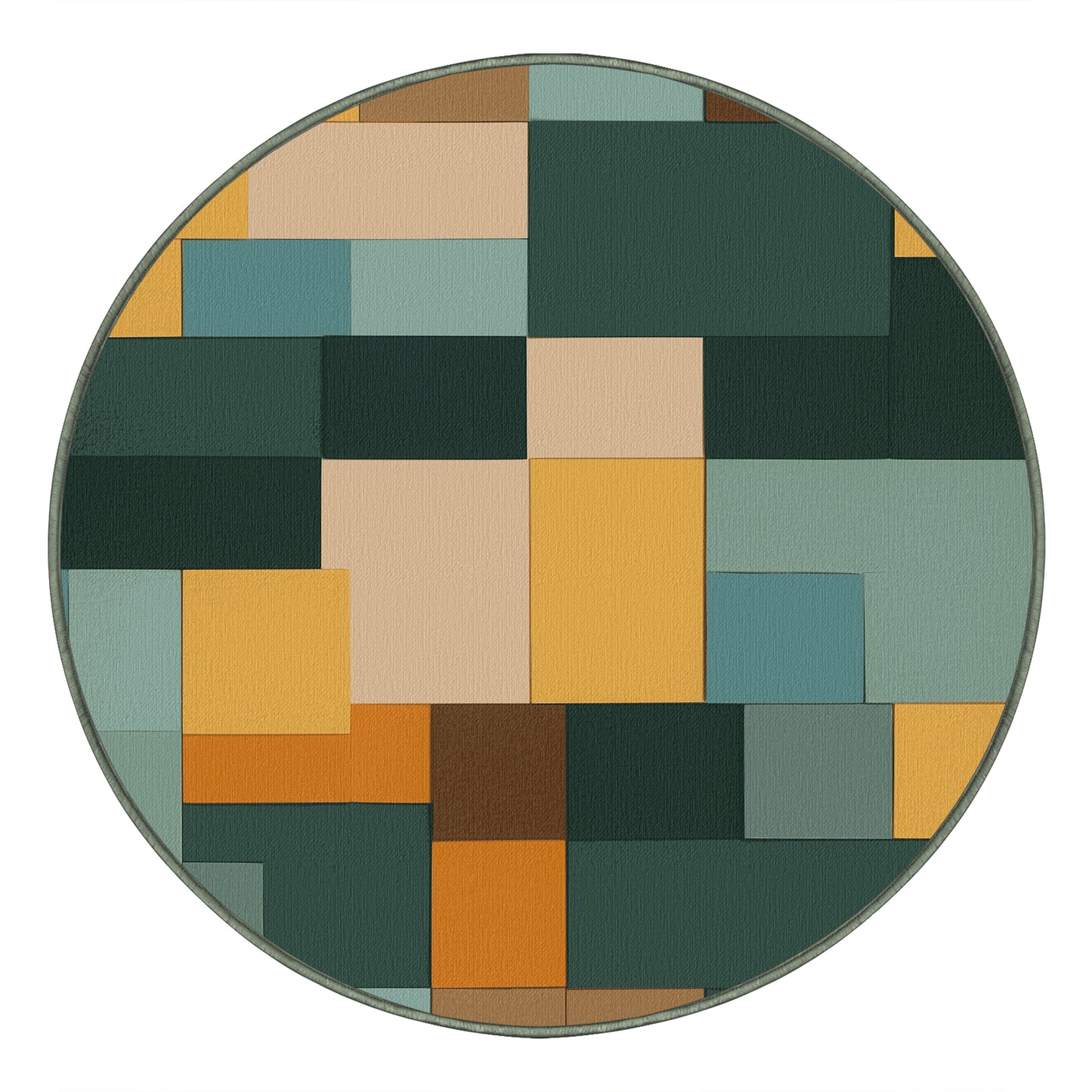 TerraFormed Blocks Rug