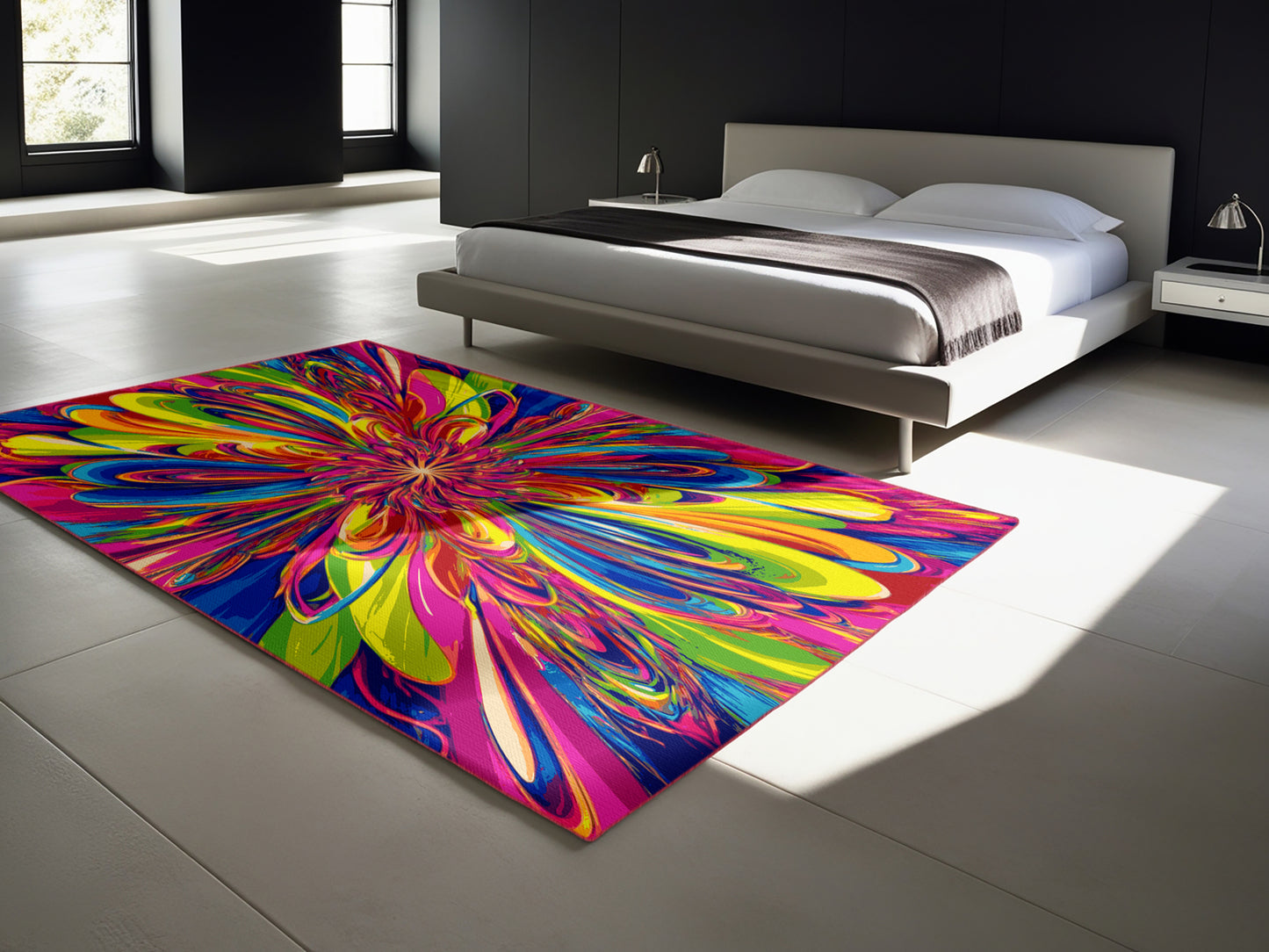 Spectrum Swirl Rug