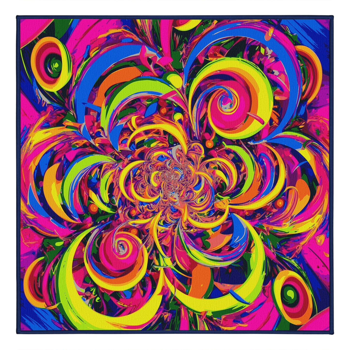 Kaleidoscope Burst Rug