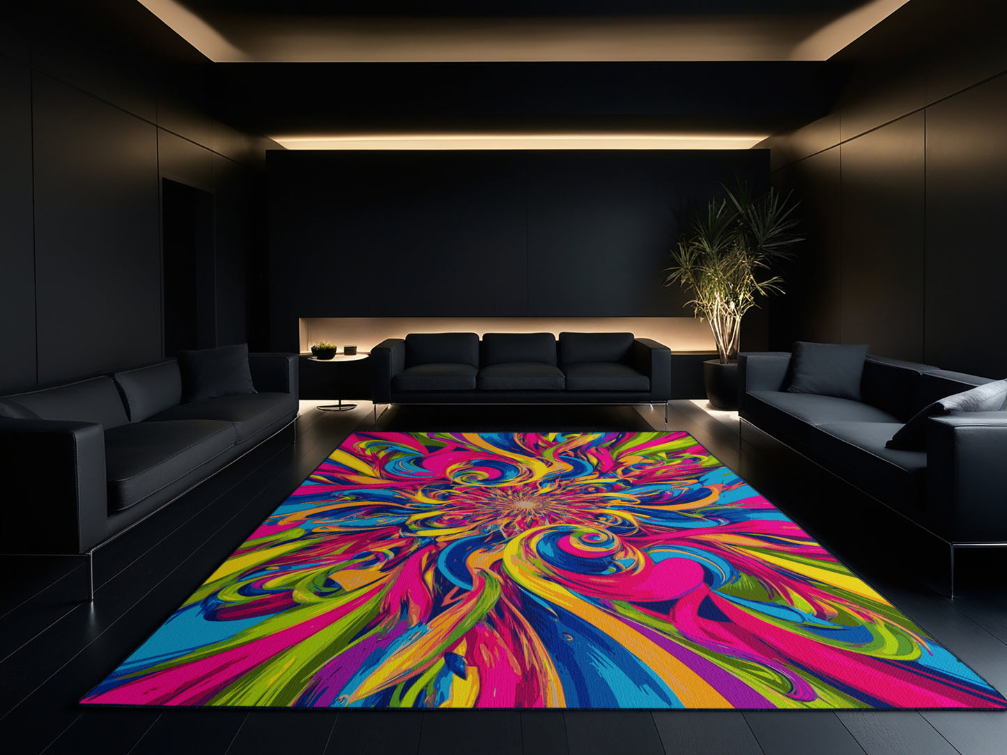 Cosmic Vortex Rug