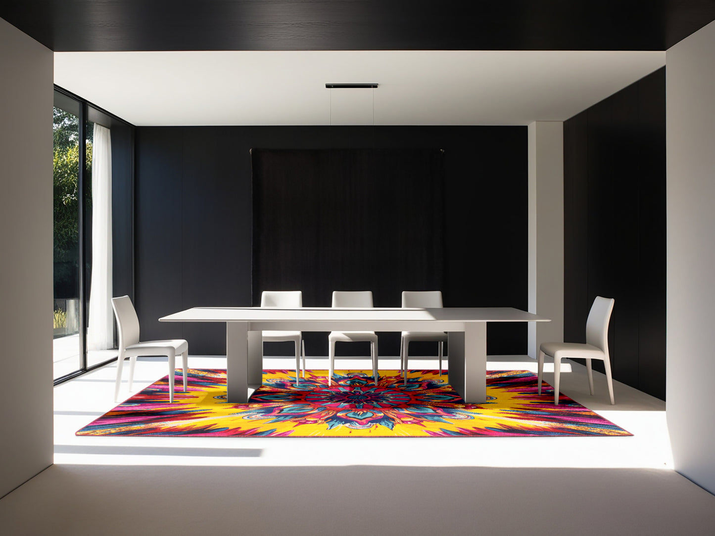 Color Cascade Rug