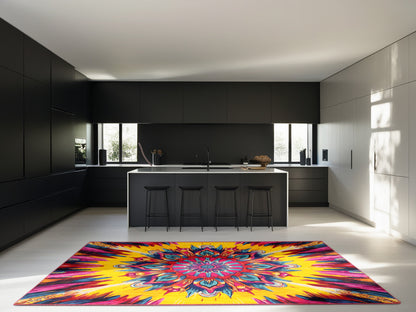 Color Cascade Rug