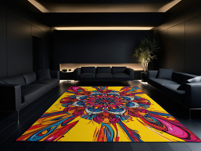 Chromatic Chaos Rug