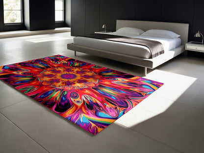 Neon Reverie Rug