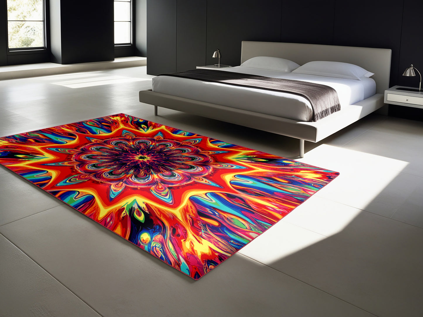 Luminous Bloom Rug