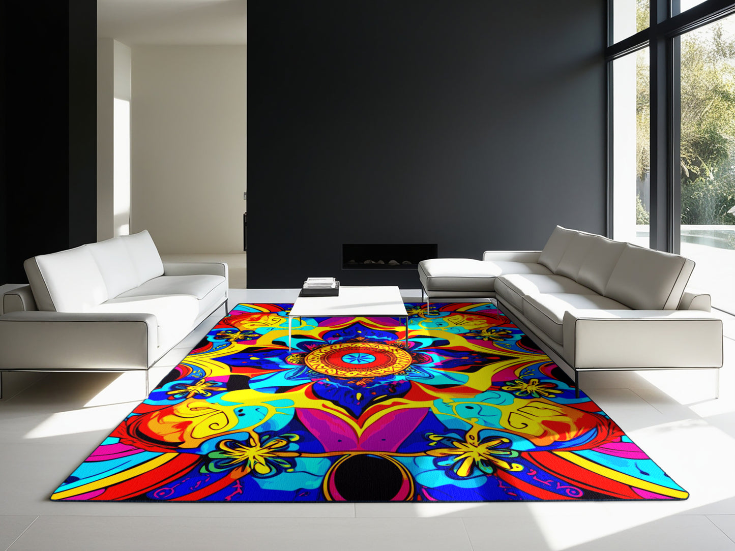 Infinity Spiral Rug