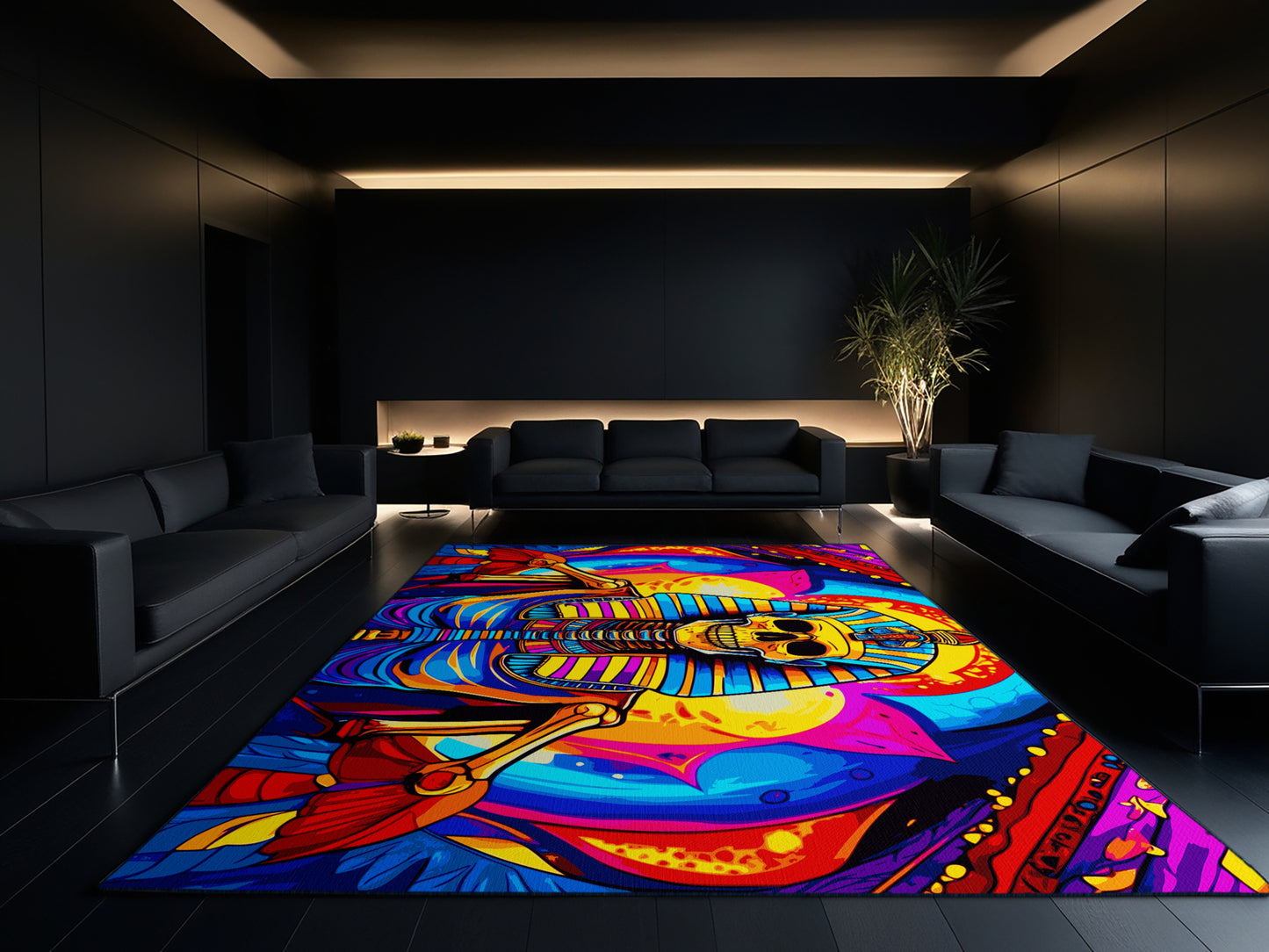 Surreal Glow Rug