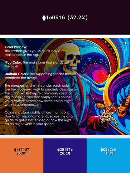 Cosmic Resonance Rug