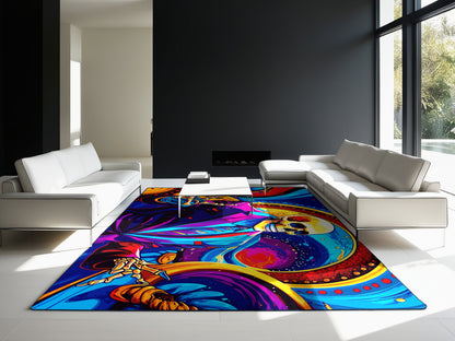 Cosmic Resonance Rug